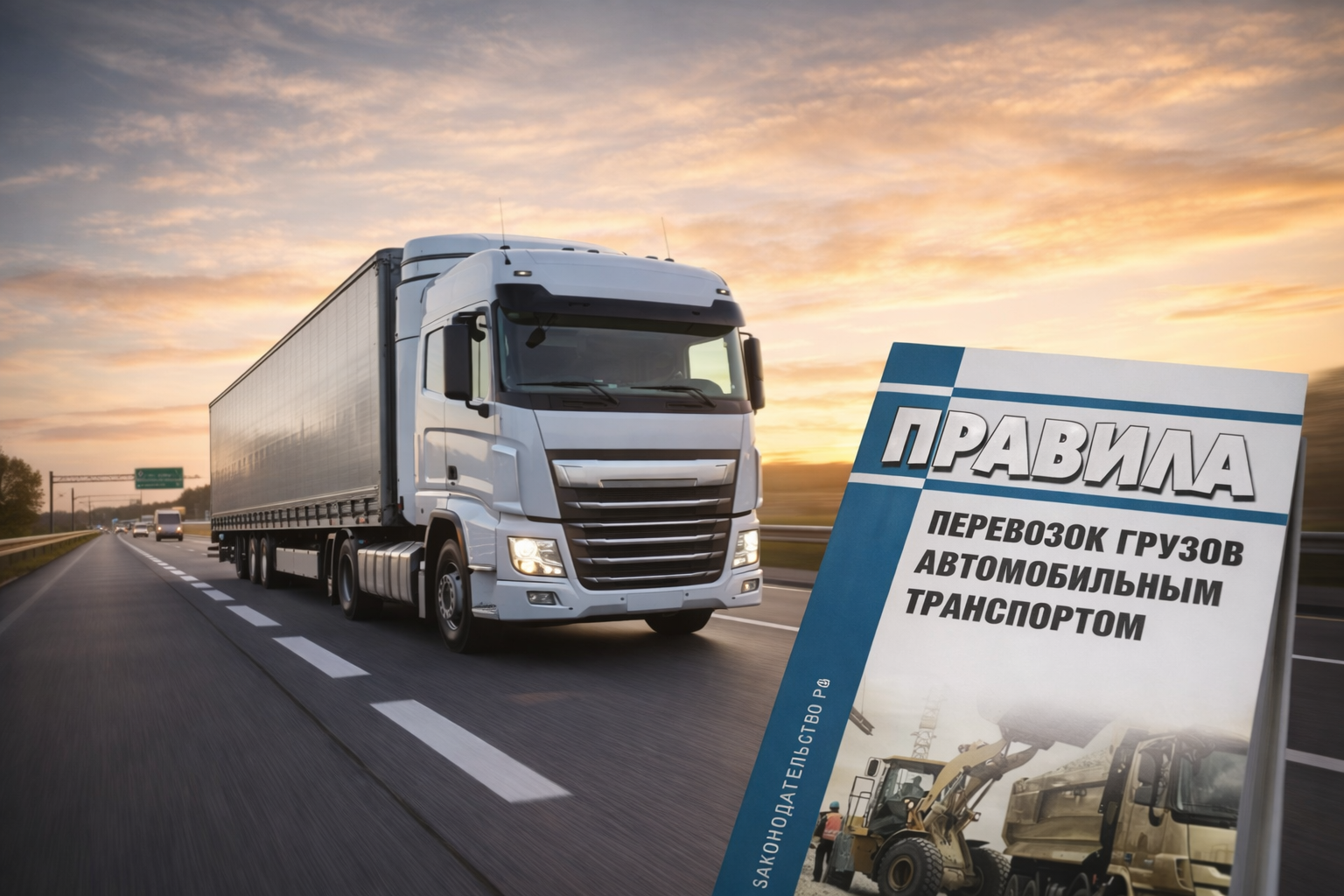 Новая редакция Правил перевозки грузов автомобильным транспортом.